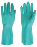 imagen de Red Steer B503 Verde Grande Nitrilo Guantes de trabajo - Longitud 13 pulg. - 046065-05037