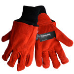 imagen de Global Glove 624 Red Large Split Cowhide Cold Condition Gloves - Thinsulate Insulation - 624/LG