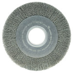 imagen de Weiler 03110 Wheel Brush - 8 in Dia - Crimped Steel Bristle
