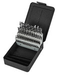 imagen de Precision Twist Drill CR60 Juego de brocas de longitud de talón - Corte de mano derecha - Acabado Brillante - Acero de alta velocidad - 5995608
