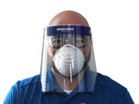 imagen de Saunders Protector facial anti-niebla HUGHESSHIELD-ANTI-FOG - Poliéster