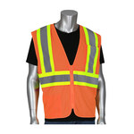 imagen de PIP High-Visibility Vest 305-MVZSE 305-MVZSE-OR/L - Size Large - Hi-Vis Orange - 24408
