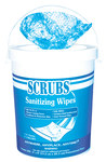 imagen de Scrubs Toallita desinfectante para las manos - 200 Paños Cubo - Floral Fragancia - 90978