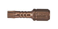 imagen de Vega Tools Impactech 15 TORX Insertar Broca impulsora P125T15A - Acero S2 Modificado - 1 pulg. Longitud - Bronce Gunmetal acabado - 02126