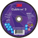 imagen de 3M Cubitron 3 Grinding Wheel 90001 - 4 in - Precision Shaped Ceramic Aluminum Oxide - 36+