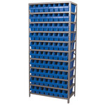 imagen de Akro-mils Shelfmax Sistema de estantería fijo AS1879048 - Acero - 11 estantes - 80 gavetas - AS1879048 BLUE