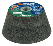 imagen de Weiler Tiger SiC Portable Grinding Cup Wheels 68351 - 4 in - Silicon Carbide - 16 - Q