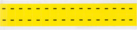 imagen de Brady 3420-DSH Etiqueta de puntuación - Perforar - Negro sobre amarillo - 9/16 pulg. x 3/4 pulg. - B-498