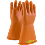 imagen de PIP Novax 147-2-14 Orange 9 Rubber Work Gloves - 14 in Length - Smooth Finish - 147-2-14/9