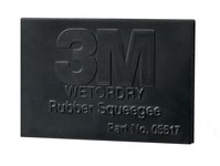 imagen de 3M Wetordry Rubber Squeegee - 2 3/4 x 4 1/4 in - 05517