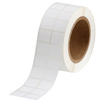 imagen de Brady THT-140-488-3 Rollo de etiquetas troqueladas para impresoras - 0.75 pulg. x 0.9 pulg. - Poliéster - Blanco - B-488
