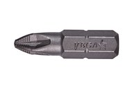 imagen de Vega Tools #1 POZIDRIV Insertar Broca impulsora 125Z1A - Acero S2 Modificado - 1 pulg. Longitud - Gris Gunmetal acabado - 00221