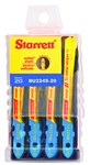 imagen de Starrett Bi-Metal Hoja de sierra de calar para cortar madera - 3/16 pulg. de ancho - longitud de 2 pulg. - espesor de.040 pulg - BU224S-20
