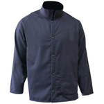imagen de Chicago Protective Apparel Work Jacket 600-USN LG - Size Large - Blue