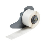 imagen de Brady M710 M7-96-427-2S Etiquetas autolaminables para cables y alambres - 0.5 pulg. x 0.75 pulg. - Vinilo - Blanco, transparente - B-427