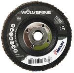 imagen de Weiler Wolverine Type 29 Flap Disc 31350 - Zirconium - 4-1/2 in - 40 - Coarse
