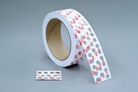 imagen de 3M B2500 White Splicing & Core Starting Tape - 1.03 in Width x 36 yd Length - 3.2 mil Thick - Repulpable Paper Liner - 97750
