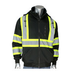 imagen de PIP High-Visibility Sweatshirt and Pants 323-1475X-BK/XL - Size XL - Black - 27259
