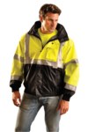 imagen de Occunomix Cold Condition Jacket LUX-TJBJ-B - Size Large - Black/Yellow - 57161