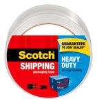 imagen de 3M Scotch 3850 Clear Box Sealing Tape - 48 mm Width x 54.6 yd Length - 3.1 mil Thick - 57611