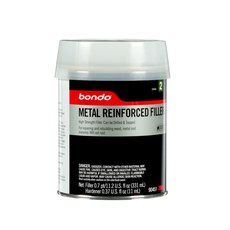 3M Bondo Rellenador 90451, 0.7 pt Kit, Metalizado | RSHughes.mx