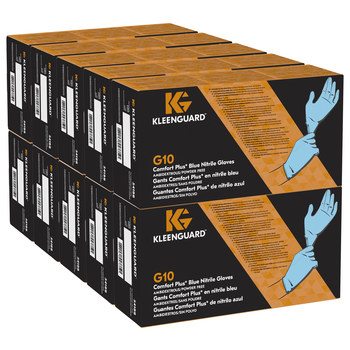 Ansell KleenGuard G10 Comfort Plus Azul Grande Nitrilo Guantes desechables - 036000-54188