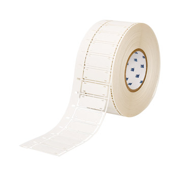 Imágen de Brady Nomex Blanco Nailon Transferencia térmica HSNX-400-2-WT Rollo de etiquetas para impresora de transferencia térmica troquelado (Imagen principal del producto)