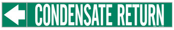 Imágen de Brady Pipe Markers-To-Go Blanco sobre verde Vinilo 108858 Marcador de tubería autoadhesivo (Imagen principal del producto)