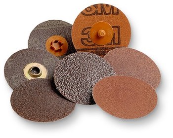 3M Roloc TR Disco de cambio rápido 22403 - 2 pulg. - Óxido de aluminio - P120 - Fina