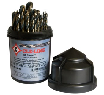 Imágen de Cle-Line Barril De Brocas 1875R 135° Corte de mano derecha Acero de alta velocidad Heavy-Duty Taladro de longitud de mecánico C21165 (Imagen principal del producto)