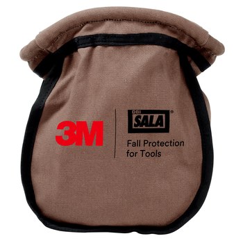 DBI-SALA Fall Protection for Tools Bolsa de piezas pequeñas 1500120 - Lienzo de pato - Marrón - 93226
