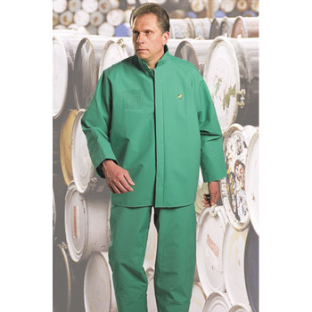 Imágen de Dunlop Chemtex 71032 Verde XL Nailon/Poliéster/PVC Chaqueta resistente a productos químicos (Imagen principal del producto)