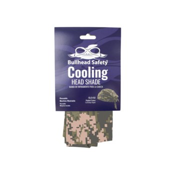 Bullhead Safety Camuflaje Algodón Pantalla de refrigeración - glo-s2