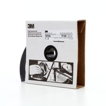 3M Rollo 19780 - 1 pulg. x 20 yd - Óxido de aluminio - P150 - Muy fino