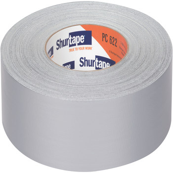 Shurtape PC 622 Plateado Cinta para ductos - 48 mm Anchura x 55 m Longitud - 12.5 mil Espesor - shurtape 183845