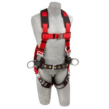 Protecta PRO Posicionamiento Arnés para el cuerpo 1191270 - tamaño Mediano/Grande - Rojo - 01059