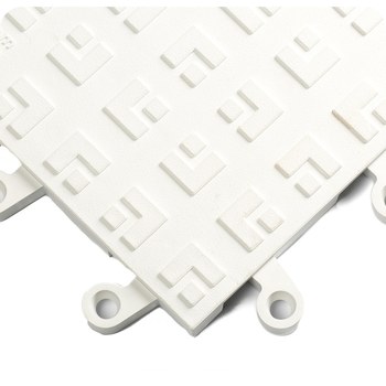 Imágen de Wearwell Ergodeck 566 Blanco PVC Tapete modular antifatiga (Imagen principal del producto)