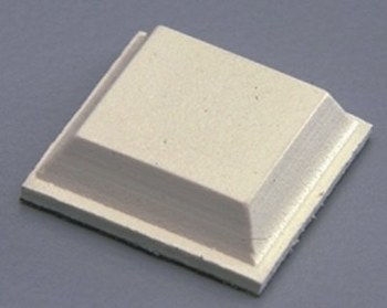 3M Bumpon SJ5008 Blanco Parachoques/espaciador - 0.5 pulg. Anchura - 0.12 pulg. Altura - 67376