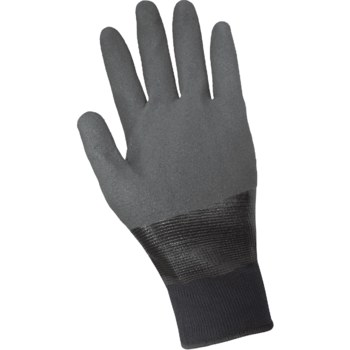 Global Glove FrogWear 590MF Gris/Negro Grande Nitrilo Guantes de trabajo - 590mf lg