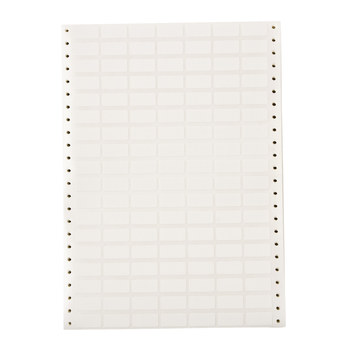 Imágen de Brady Datab Blanco Escribible Vinilo Matriz de puntos DAT-18-502-10 Etiqueta de impresora de etiquetas de puntos (Imagen principal del producto)