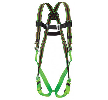 Imágen de Miller E570 Verde Universal Estilo chaleco Relleno trasero, Relleno de piernas Arnés para el cuerpo (Imagen principal del producto)