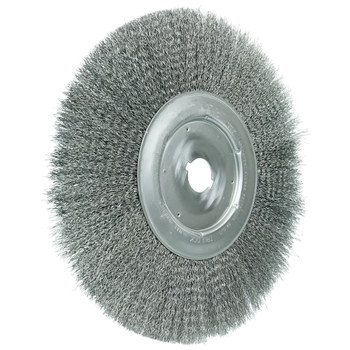 Weiler 01319 Cepillo de rueda - Rizado Acero cerda