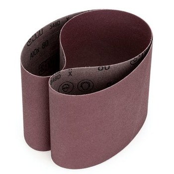 3M Banda de lija 66634 - 6 pulg. x 48 pulg. - Óxido de aluminio - 80 - Mediano