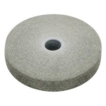 3M Scotch-Brite Unificado Óxido de aluminio Suave Rueda de desbaste - Mediano grado - Accesorio Eje - Diámetro 6 pulg. - Agujero Central 1/2 pulg. - Grosor 1 pulg. - 24040