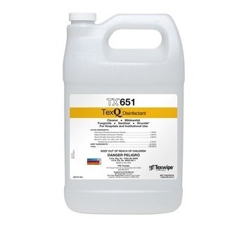 Texwipe TexQ Desinfectante Concentrado - Líquido 1 gal Botella - TX651