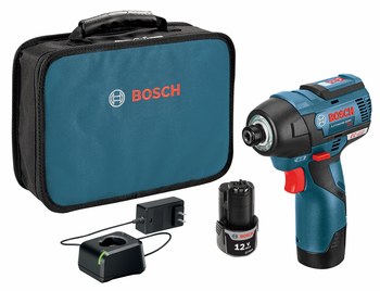 Imágen de Kit de destornillador de impacto sin escobillas 12V Max EC PS42-02 de 5.5 pulg. por de Bosch (Imagen principal del producto)