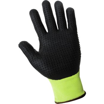 Global Glove Samurai Glove Tuffalene CR18NFT-RD Amarillo/verde Grande HDPE Guantes resistentes a cortes - cr183nft-rd lg