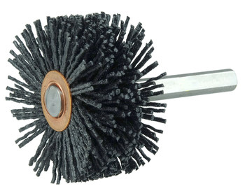 Weiler Bore-Rx 17217 Cepillo de rueda - Rizado redondo Nailon cerda
