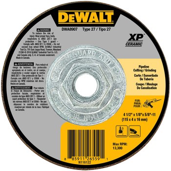 Imágen de DEWALT XP Disco esmerilador 26559 (Imagen principal del producto)