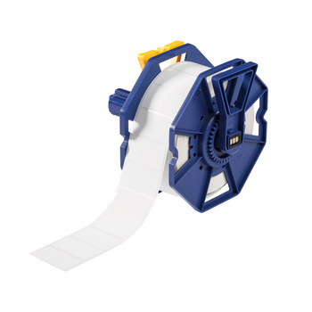 Imágen de Brady Blanco Poliéster J-156-2492 Rollo de etiquetas para impresora de transferencia térmica troquelado (Imagen principal del producto)